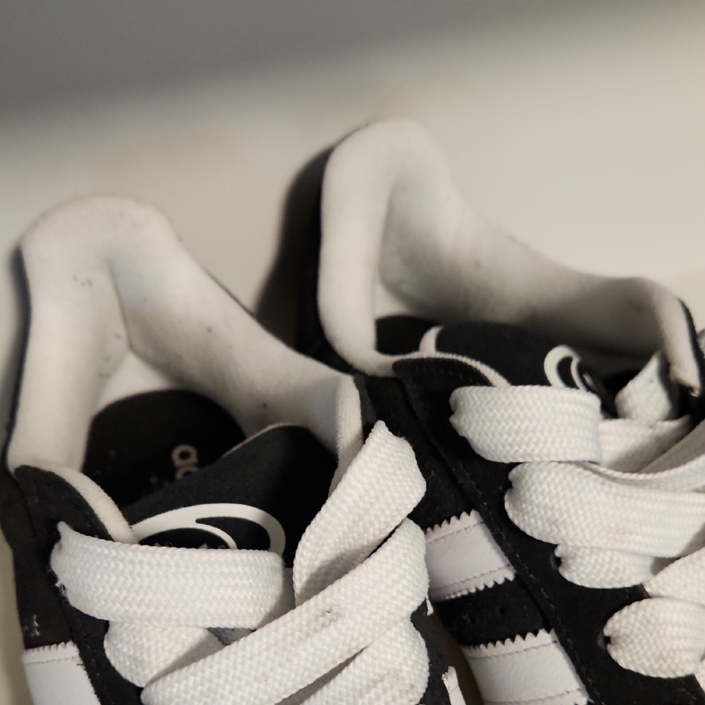 Adidas Campus 00s Black and White Men's Shoes - Picture 7 of 8